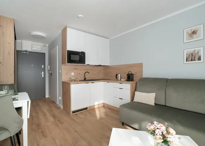Stylowe Studia Z Tarasem W Poznaniu By Renters شقة